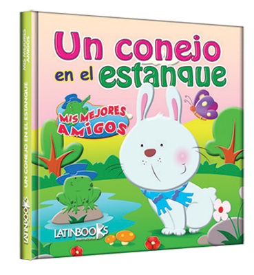 Un conejo en el estanque