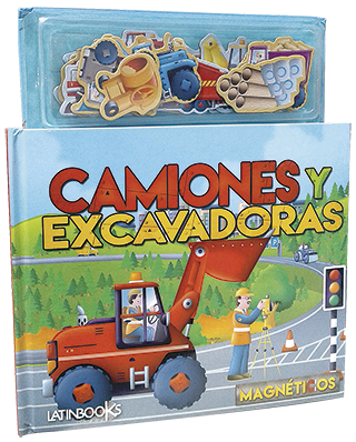 Camiones y excavadoras
