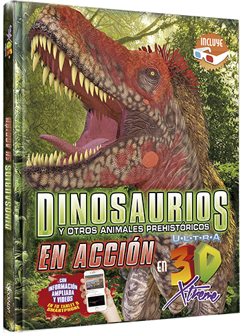 Dinosaurios y otros animales prehistóricos en acción