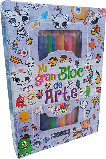 Mi gran block de arte - Violeta