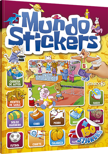 Mundo Stickers - Amarillo