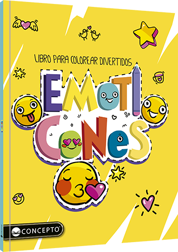 Libro para Colorear Divertidos Emoticones