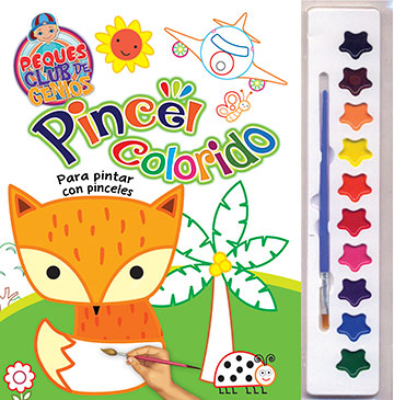 Pincel colorido - Para pintar con pinceles