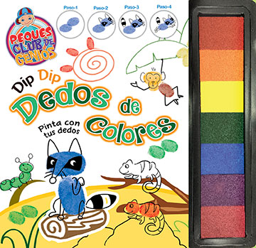 Dedos de colores - Pinta con tus dedos