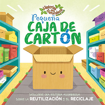 Pequeña caja de cartón