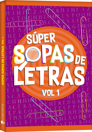 Súper sopas de letras . Volumen 1