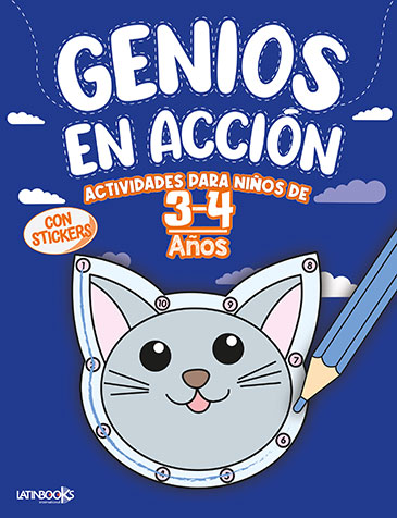 Genios en acción, actividades para niños de 3 - 4 años