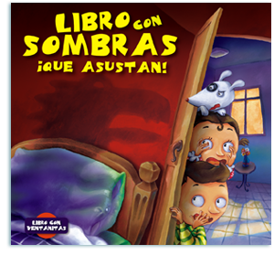 Libro con sombras ¡Que asustan!